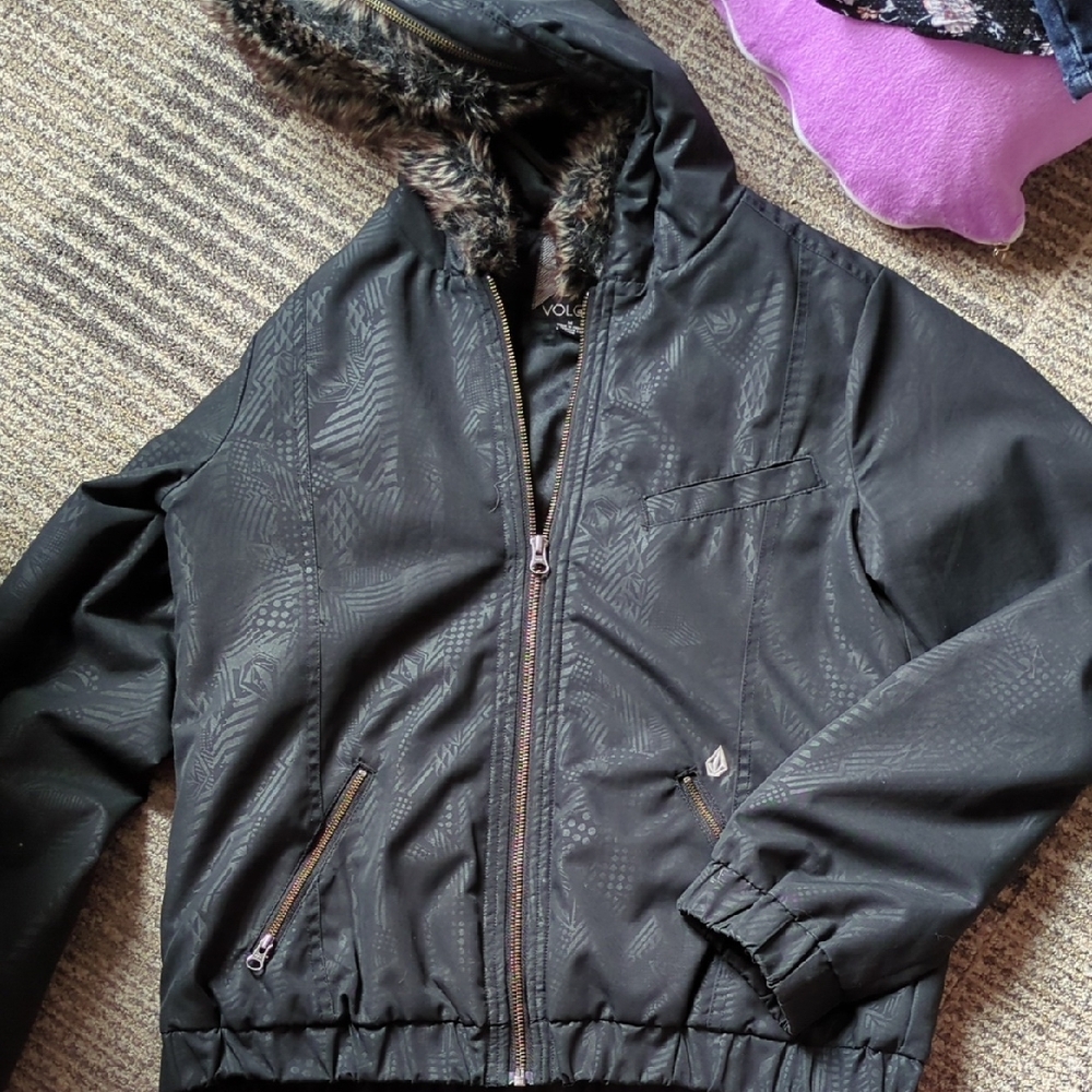 Volcom Black Ski & Snow Jacket